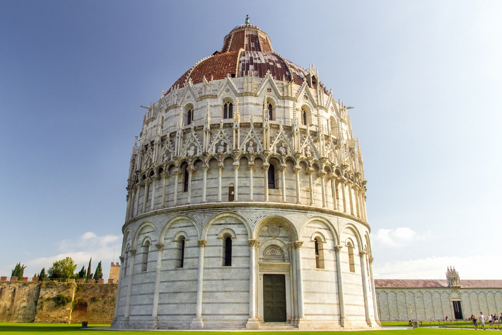 Baptistery of San Giovanni on the Piazza dei Miracoli